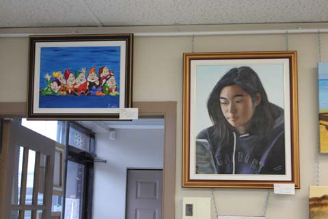 photo de la toile